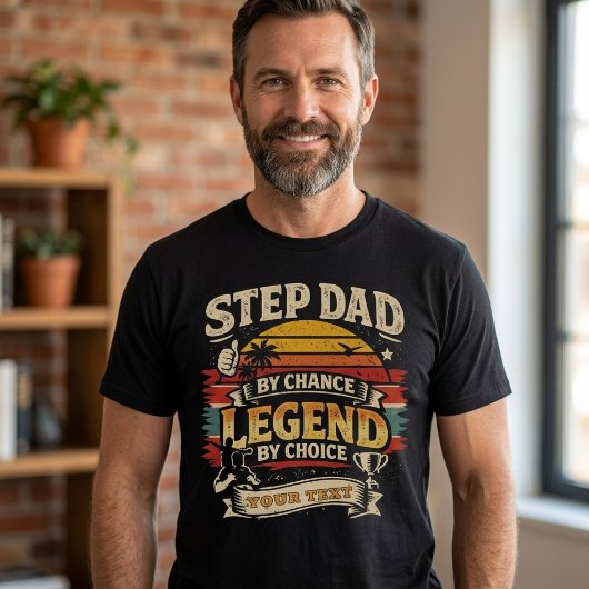 偶然の義父、選択の伝説 レトロデザイン Tシャツ