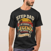 偶然の義父、選択の伝説 レトロデザイン Tシャツ (正面)