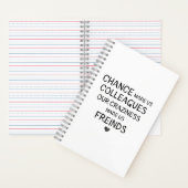 偶然は我々の同僚を作ったがouR狂気狂いE ノートブック (内側)