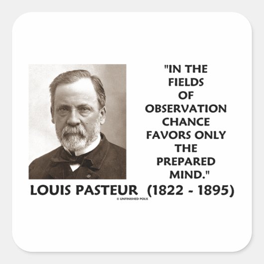 偶然は用意されたマインドパスツールだけを好む スクエアシール (正面)