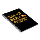 偶然考え一致I Not Pie Pi Day Math ノートブック (右側)
