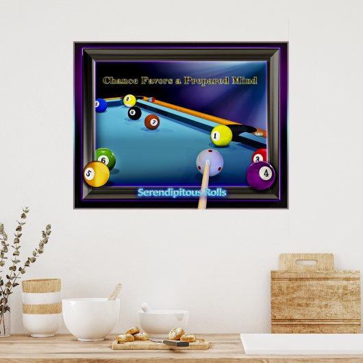 偶然転が ポスター (キッチン)