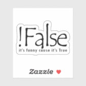 偽おもしろいの原因 シール (シート)