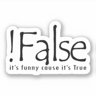 偽おもしろいの原因 シール