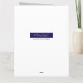 偽おもしろいのGeeksWorld Magazineあなたの写真を追加 カード (裏面)