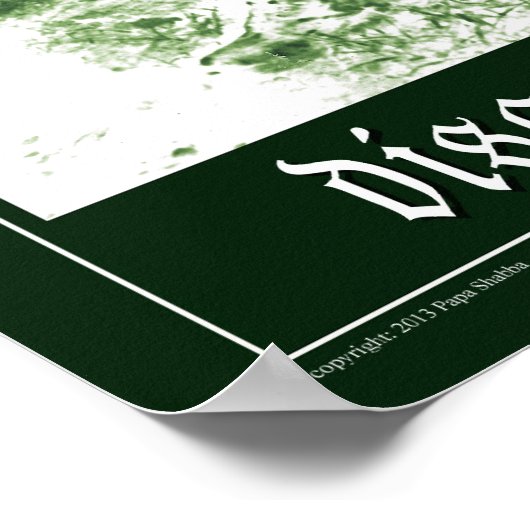 偽って欺く ポスター (角)