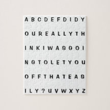 偽のアルファベットイライラするジョーク