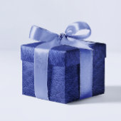 偽のイギリス海軍の青い革の質感 ラッピングペーパーシート