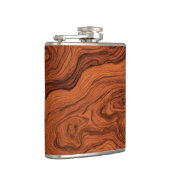 偽のウォルナット木目パターン フラスク (右)