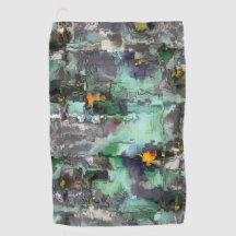 偽のカラフル岩の前支配ミントグリーン灰色