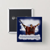 偽のキリスト(オバマ) 缶バッジ (正面&裏面)