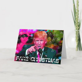 偽のクリスマス、ドナルド・トランプのクリスマスカード シーズンカード