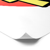 偽のトーン ポスター (角)