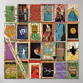 偽のドア – プエルタ諸島ファルサ – V.E.N. ポスター