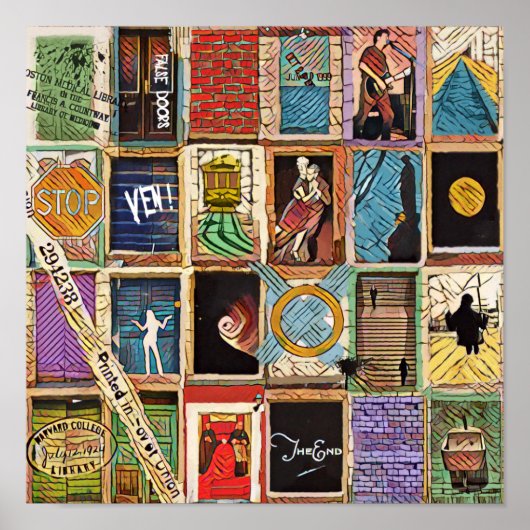 偽のドア – プエルタ諸島ファルサ – V.E.N. ポスター (正面)