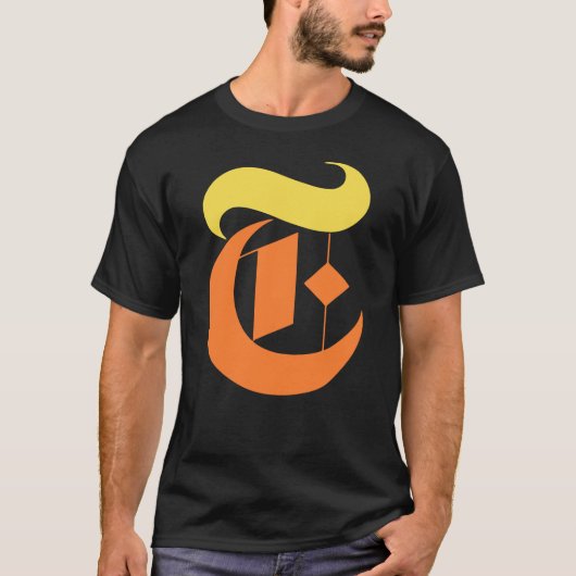 偽のニュース Tシャツ (正面)