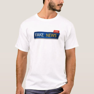 偽のニュース Tシャツ