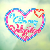 偽のネオンが私のバレンタインになってくれるビジネスショップ ウィンドウサイン (シート3)