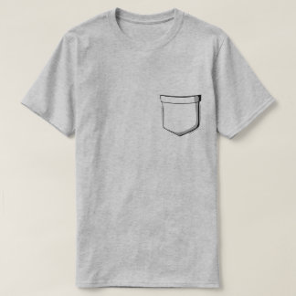 偽のポケットTシャツ Tシャツ