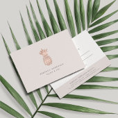 偽のローズゴールドパイナップルギフト証明書