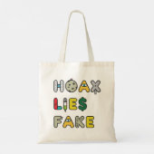 偽の偽の偽りあり トートバッグ (裏面)