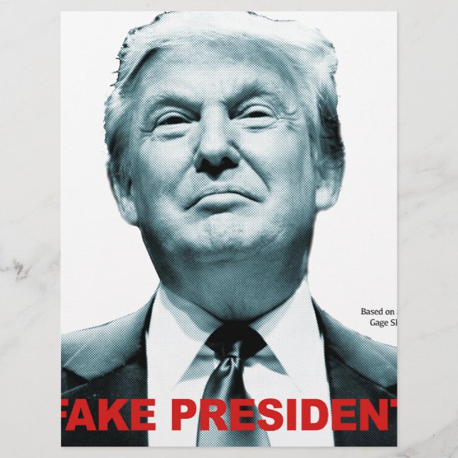 偽の大統領（トランプ） (正面)
