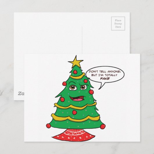 偽の木 ポストカード (正面/裏面)