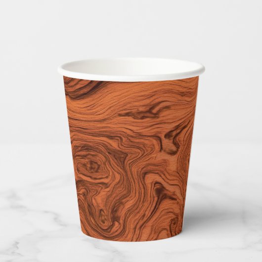 偽の瘤杢 紙コップ (裏面)