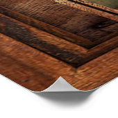 偽の窓の幻想 – アフリカゾウ ポスター (角)