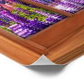 偽の窓の幻想 – 山の湖の春 ポスター (角)