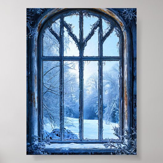 偽の窓の風景 ポスター (正面)