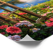 偽の窓の風景 ポスター (角)