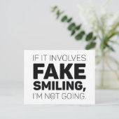 偽の笑顔 ポストカード (スタンド正面)