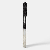 偽の緑の革の牛の斑点のある毛皮 Case-Mate iPhoneケース (裏面 / 右)