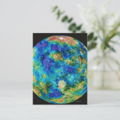 偽の色の金星 ポストカード (スタンド正面)