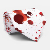 偽の血液(ばちゃばちゃ)跳ねる ネクタイ (ロール)