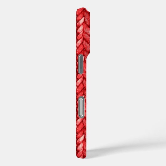 偽の赤いスウェーター Case-Mate iPhoneケース (裏面 / 右)