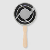 偽の電子機器用冷却ファン ハンドファン (裏面)