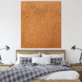 偽の革の外観 キャンバスプリント (インサイチュ (寝室))