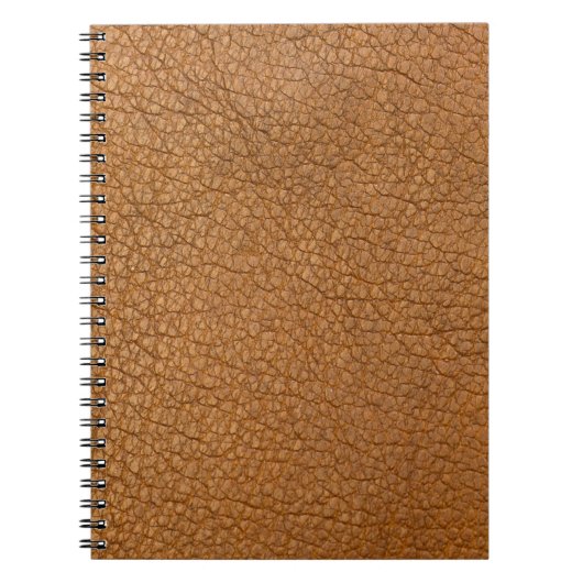 偽の革の外観 ノートブック (正面)