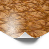偽の革の外観 フォトプリント            (角)