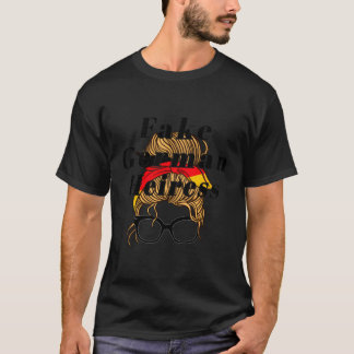 偽のGerハイレスガーのフラグの色 Tシャツ