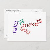 偽のItはがき ポストカード (正面/裏面)