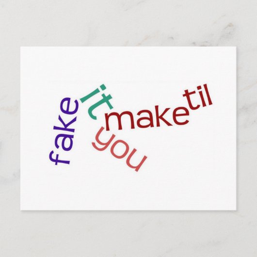 偽のItはがき ポストカード (正面)