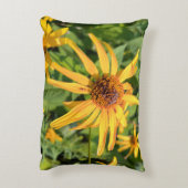 偽ひまわりのマクロ アクセントクッション (裏面(縦))