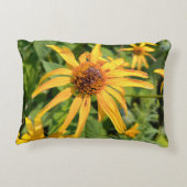 偽ひまわりのマクロ アクセントクッション (裏面)