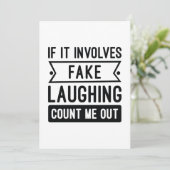 偽もし笑を伴う サンキューカード (スタンド正面)