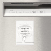 "偽らざる者" 見えない病気の啓発マグネット マグネット (インサイチュ (食洗機))