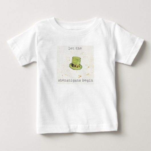 偽りがII |の幸運なかわいこちゃんを始めるようにして下さい ベビーTシャツ (正面)