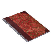 偽りなくヴィンテージ: レトロ古く、旧式な表紙- ノートブック (右側)